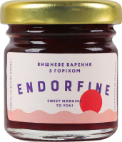 Варенье вишневое с орехом Endorfine с/б 44г
