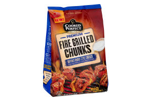 Cooked Perfect Fire Grilled Chunks Buffalo Ranch Style Chicken