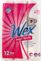 Рушник паперовий Wex 12 рул. 2 шари И153 (Туреччина)