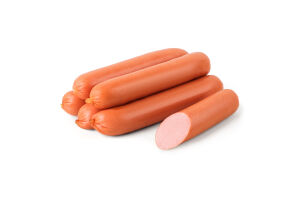 Сосиски вареные Молочные М'ясний хутір в/с кг