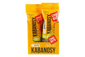 Снеки мясные из мяса птицы Delicate Кабаносы Дмитрук в/к м/у 40г