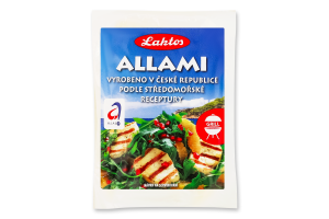 Сыр 45% для жарки типа халуми стандарт Алами Laktos в/у 200г