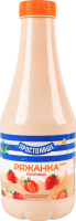Ряженка 2.9% с наполнителем Клубника Простонаше п/бут 700г