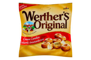 Цукерки Storck Werther's Original карамель вершкова 90г х18