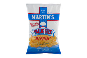 Martin's Potato Chips Value Size Dippin' Sea Salt