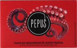 Кальмара Pepus шматочки в рослинній олії