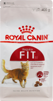 Корм сухий повнораціонний для дорослих котів від 1року Fit Royal Canin м/у 400г