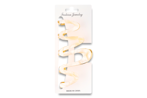 Заколка-краб д/волосся Хвилька 10,5*5см