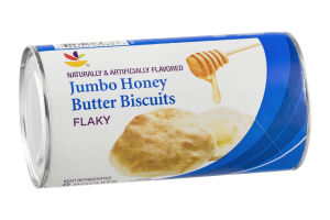 Ahold Jumbo Honey Butter Biscuits Flaky - 8 CT