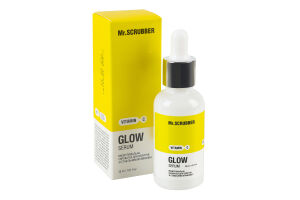 Сироватка для обличчя висвітлювальна зі стабільним вітаміном С Glow Vitamin C Mr.Scrubber 30мл