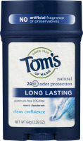 Tom's of Maine Men's Deodorant Clean Confidence