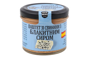 Паштет из свинины с голубым сыром Pata Negra с/б 110г