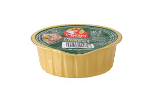 Паштет с куриным мясом Фирменный Profi ст 250г