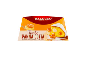 Кекс Balocco з крем-начин карамель та панна котта