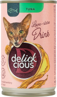 Корм додатковий для котів Напій з тунцем Delickcious з/б 140г