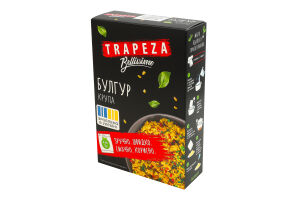 Булгур средний в пакетиках для варки Bellissimo Trapeza к/у 4х70г