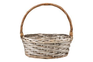 Кошик плетений овальний 34х24х13см 986385