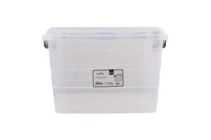 Контейнер для зберігання речей з кришкою та ручкою 8.5л №110792 Follow Me 1шт