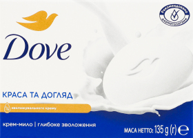 Крем-мило Краса та догляд Dove 135г