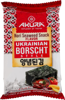 Норі снек зі смаком українського борщу Akura м/у 4.5г