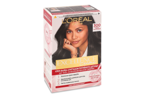 Крем-фарба д/волосся Екселенс Крем 300 темно-каштановий Лореаль