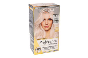 Фарба для волосся стійка Preference №11.11 L'Oreal Paris 1шт