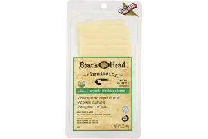 Boar's Head Simplicity Organic Cheddar Cheese