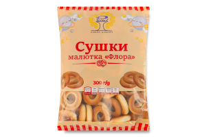 Сушки Малютка Флора Рома м/у 300г