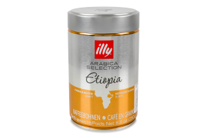 Кава Illy Ethiopia Monoarabica в зернах з/б 250г х12