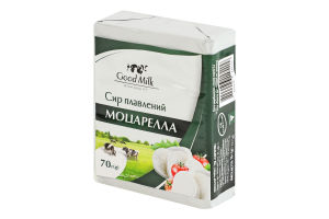 Сыр плавленый 35% Моцарелла Good Milk м/у 70г