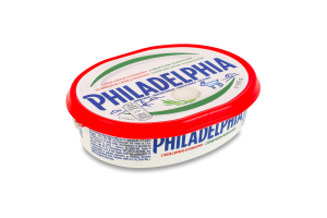 Сыр 37% мягкий с добавлением козьего сыра и розмарина пастеризованный Philadelphia п/у 175г