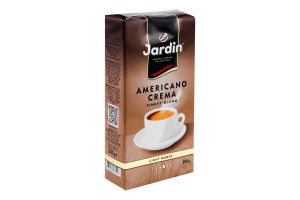 Кофе натуральный молотый Americano Crema Jardin в/у 250г