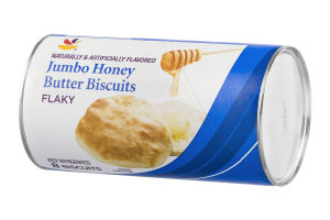 Ahold Jumbo Honey Butter Biscuits Flaky - 8 CT