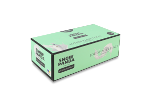 Салфетки бумажные 3-х слойные 200х190мм Snow Panda 90шт