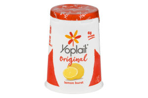Yoplait Original Low Fat Yogurt Lemon Burst