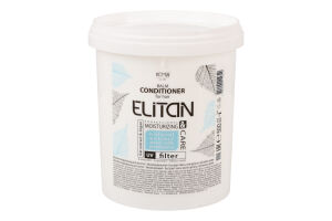 Бальзам-кондиціонер для волосся Екстракт вівса, олія аргани, протеїни шовку Зволожувальний Elitan 500мл