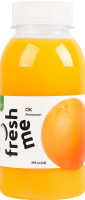 Сік пастеризований прямого віджиму апельсиновий Fresh me п/пл 250мл