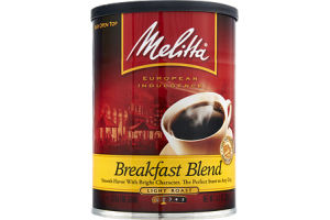 Melitta European Indulgence Breakfast Blend Light Roast Coffee