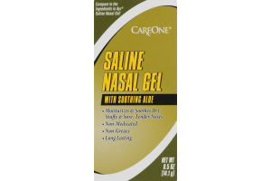 CareOne Saline Nasal Gel With Soothing Aloe