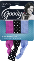 Goody Ouchless Ribbon Elastics - 3 CT