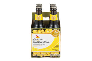 Ahold Limoncello Craft Brewed Soda - 4 CT