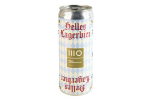 Пиво 330мл 4.7% світле нефільтроване непастеризоване Hellь German helles Шо brewery з/б