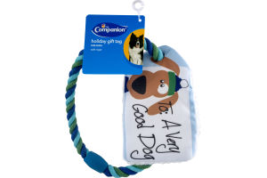 Companion Dog Toy Holiday Gift Tag