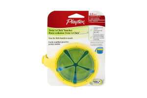 Playtex Twist 'n Click Snacker Blue 12m+