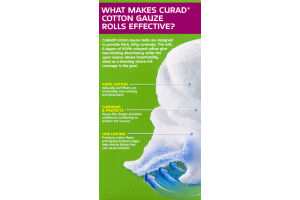 Curad 100% Cotton Gauze Roll