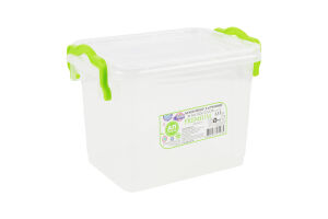 Контейнер пищевой 1.1л 162х112х120мм №01 Premium Ал-Пластик 1шт