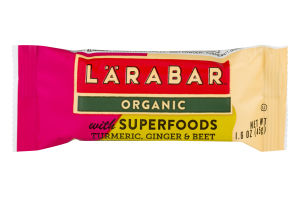 Larabar Organic with Superfoods Turmeric, Ginger & Beet