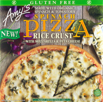 Amy's Spinach Pizza Rice Crust