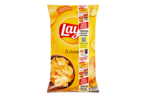 Чипсы картофельные С солью Lay's м/у 120г