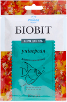Корм для рыб пластинчатый Универсал Биовит Природа м/у 10г
